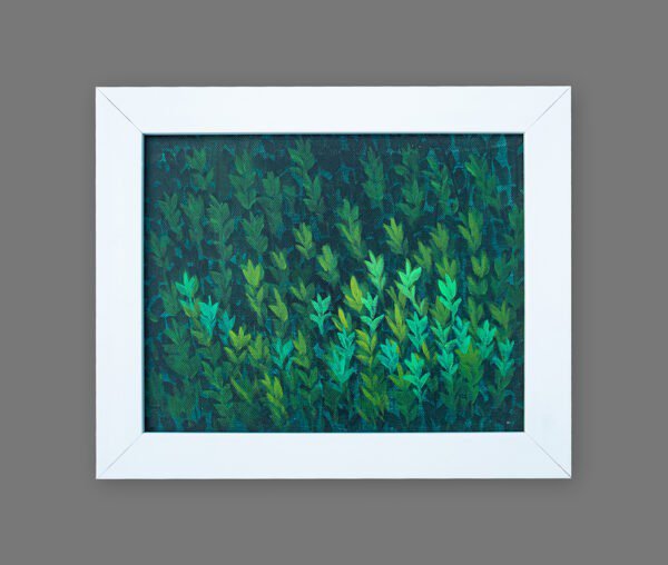 leaves painting
